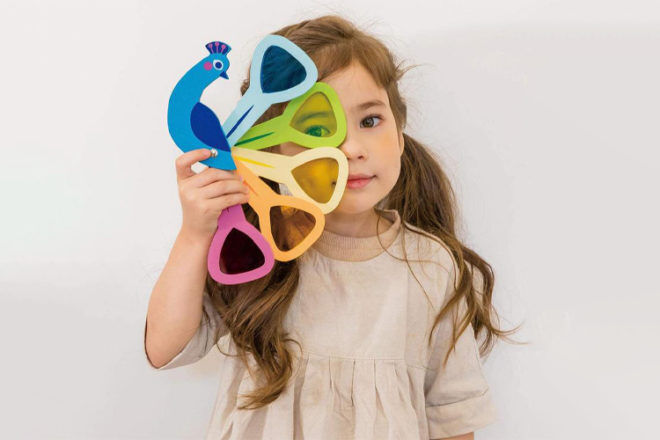Best Toys for 2-Year-Olds: Tender Leaf Peacock Colours