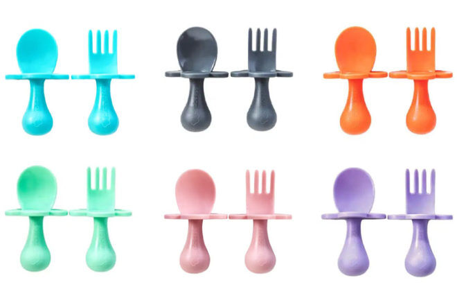 Gifts for babies 6-12 months: Grabease Cutlery