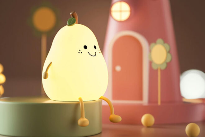 The LEDHOLYT Pear Night Light for Kids