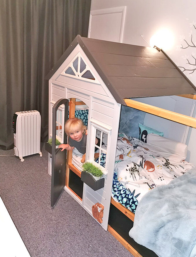 Toddler bed Kmart hack