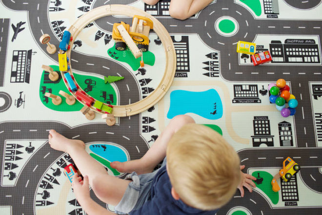 Best Toys for 1 Year Olds: Freddie & Co Road Trip Play Mat