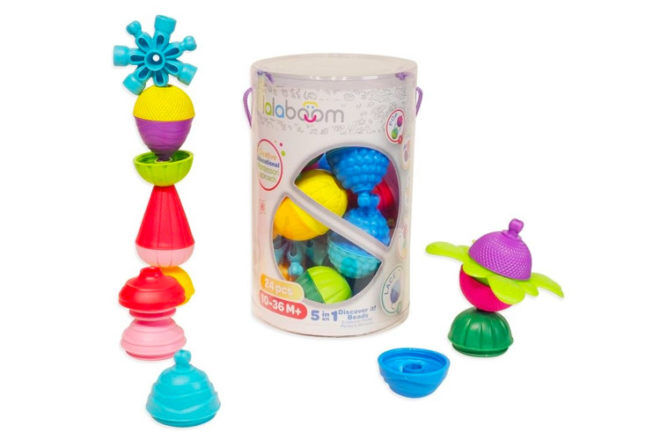 Best Toys for 1 Year Olds: Lalaboom Beads and Accessories