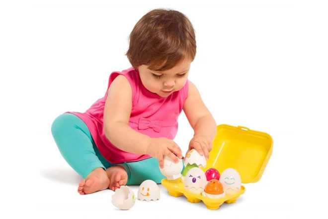 Best Toys for 1 Year Olds: Tomy Hide & Seek Eggs