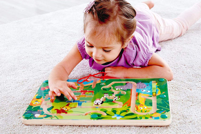 Best Toys for 2 Year Olds: Hape Jungle Maze