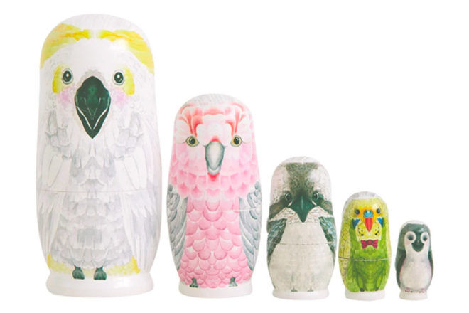 Best Gifts and Toys for 3 Year Olds: Marmalade Lion Australia Birds Nesting Dolls