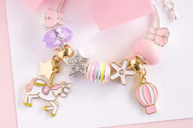 Best Gifts and Toys for 4 Year Olds: Lauren Hinkley Unicorn Carousel Bracelet