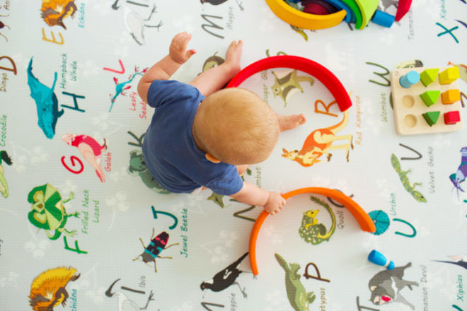 Best Gifts and Toys for 6 Month Olds: Freddy & Co Australian Alphabet Play Mat