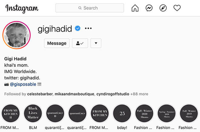 Gigi Hadid Zayn Malik daughter name revealed