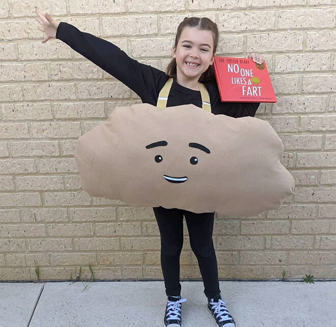 No One Likes A Fart book week costume