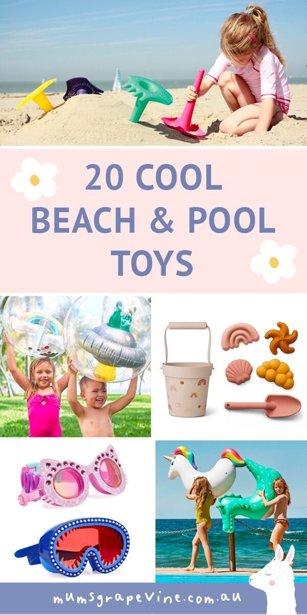 20 cool beach and pool toys for summer | Mum's Grapevine