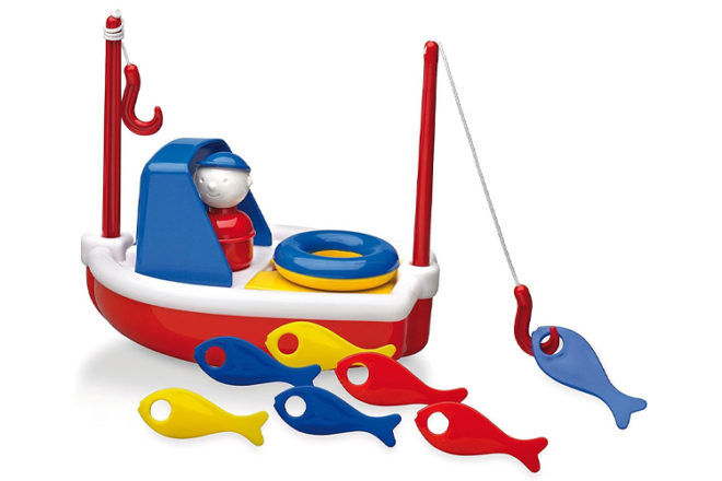 Beach and Pool Toys: Ambi Toys Fishing Boat