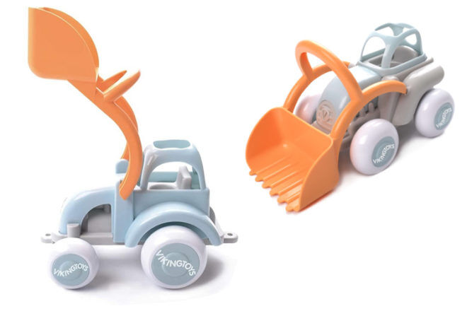 Beach and Pool Toys: Viking Toys Eco Tractor Digger