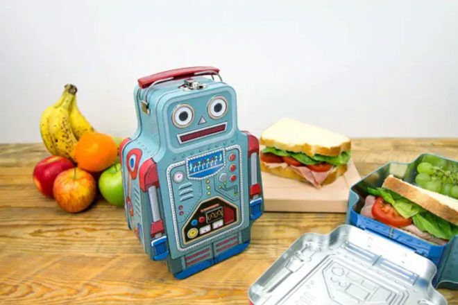 SUCK UK Robot lunch box