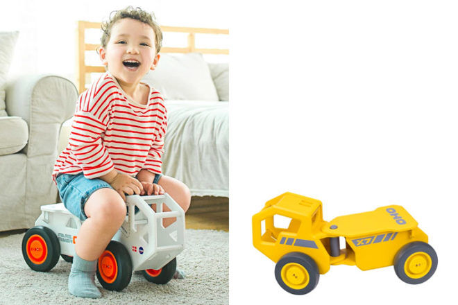 Best Toys for 2 Year Olds: Moover OHO Ride On Trucks