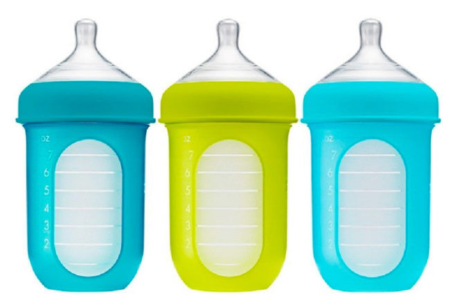 Boon NURSH Silicone Bottles for Baby