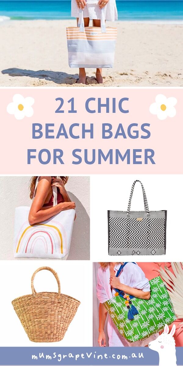21 best beach bags for summer | Mum's Grapevine