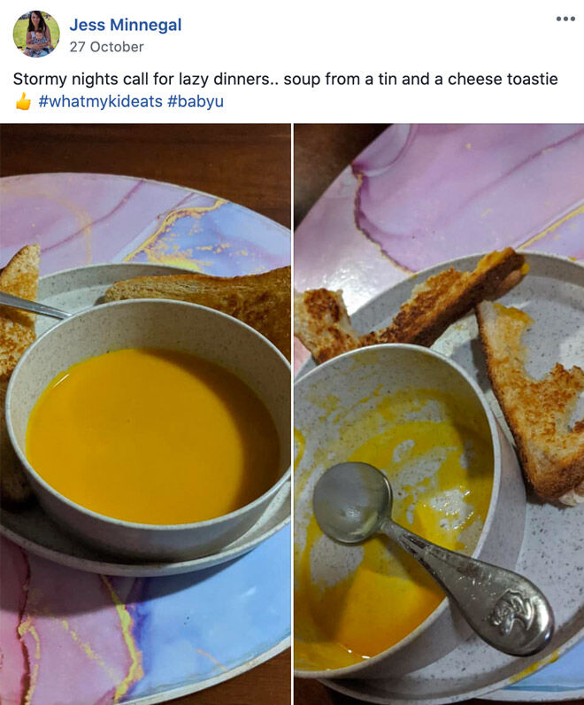 Jess Minnegal toddler meals photos babyU