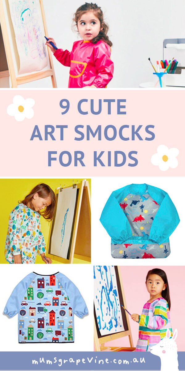 9 best art smocks for kids | Mum's Grapevine