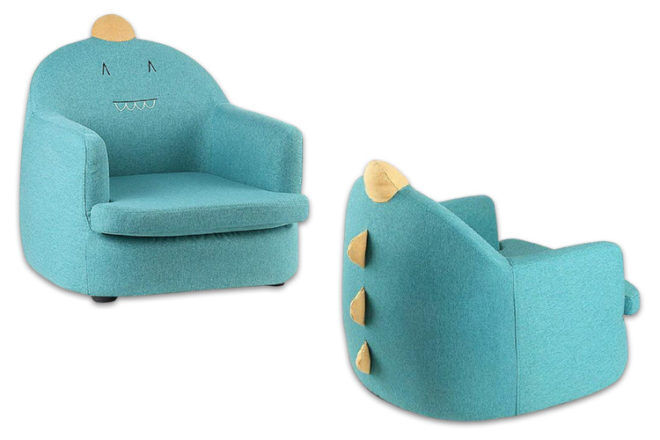 Artiss Upholstered Kids' Dinosaur Armchair