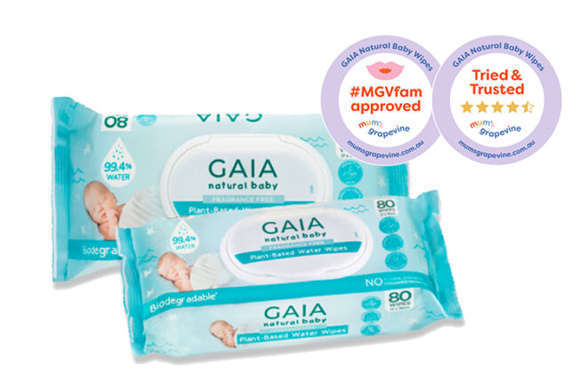 GAIA Baby Wipes Review | Mum's Grapevine