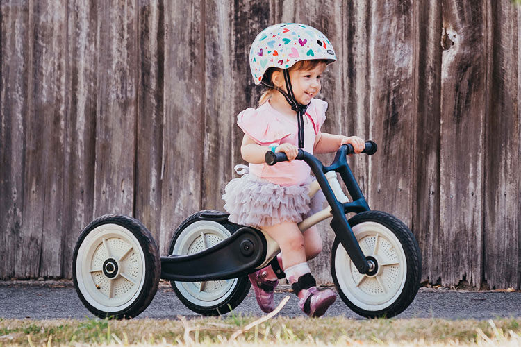 kids push along trike