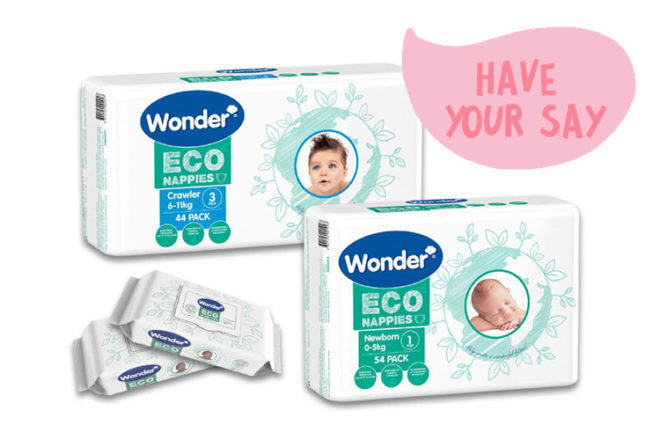 Product tester Wonder Eco nappies and wipes