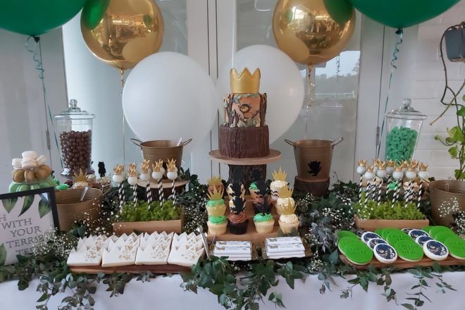 Where the Wild Things Are themed baby shower