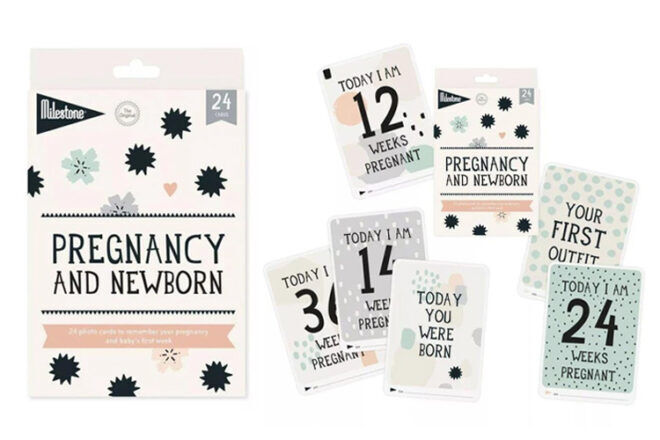 Milestone Pregnancy and Newborn Milestone Cards