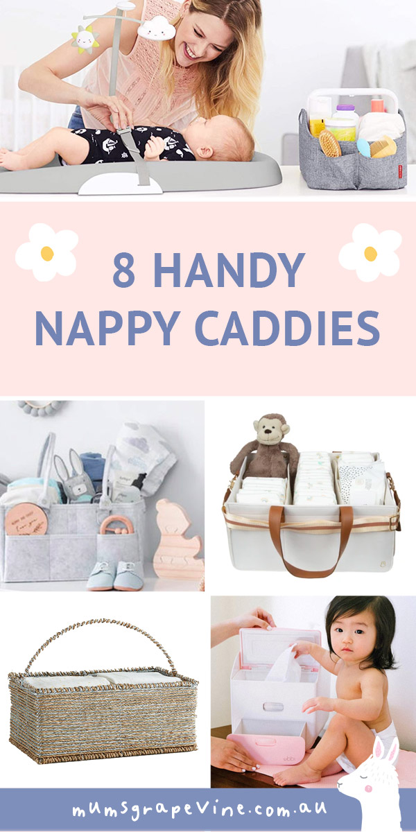 9 handy nappy caddies | Mum's Grapevine