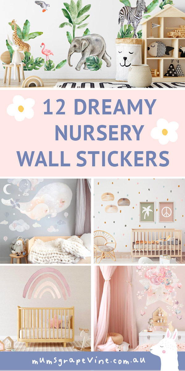 12 best nursery wall stickers for 2021 | Mum's Grapevine