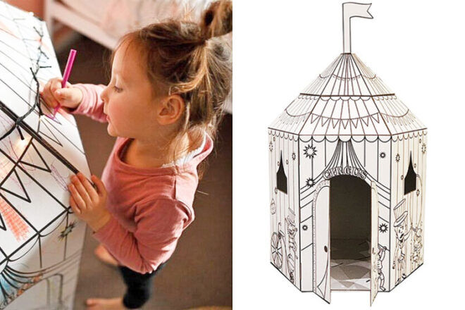 The Little Cardboard Co. Circus Play Tent