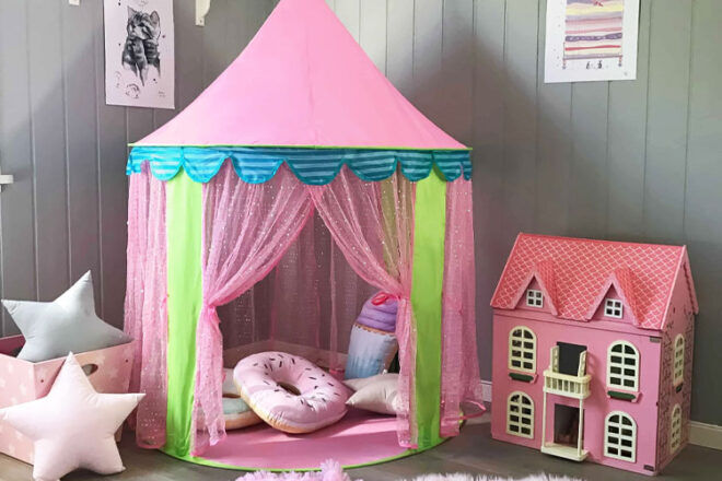 Tiny Land Kids' Princess Castle Play Tent