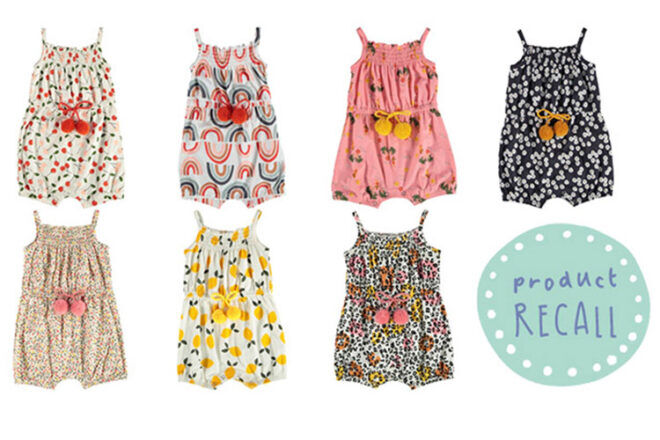 Best&Less Baby Playsuit recall