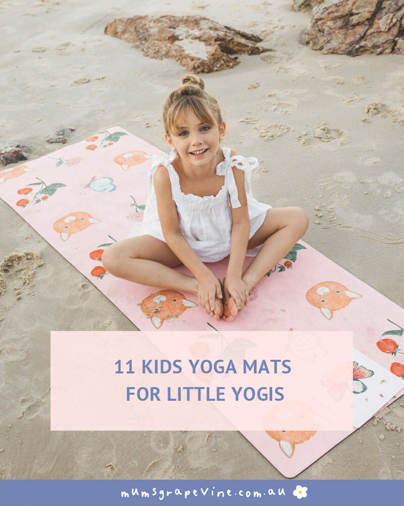 11 kids yoga mats | Mum's Grapevine