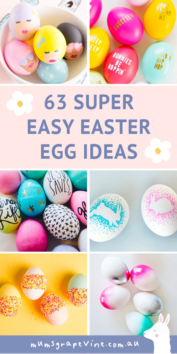 Easy Easter Egg Decorating Ideas | Mum's Grapevine