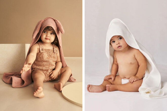 Sheridan Hooded Baby Bath Towels