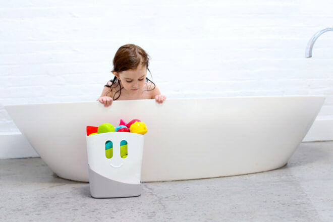 Ubbi Freestanding Bath Toy Storage Bin