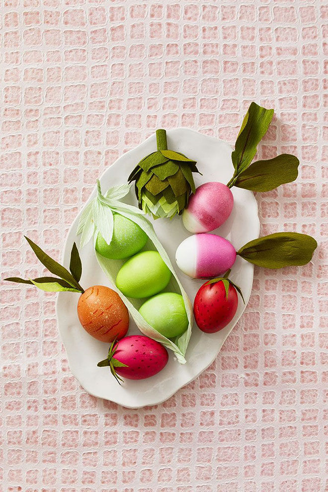Easter Egg Decorations Vegetables - Good Housekeeping