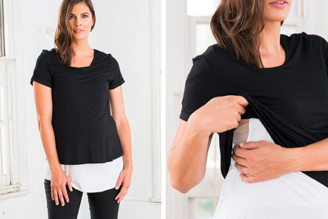 Amor and Grace Breastfeeding Tops and Clothes for Nursing Mums