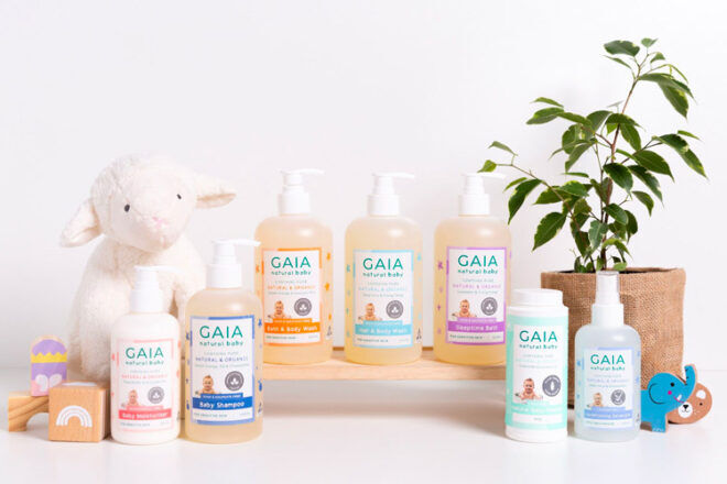 GAIA natural baby skincare