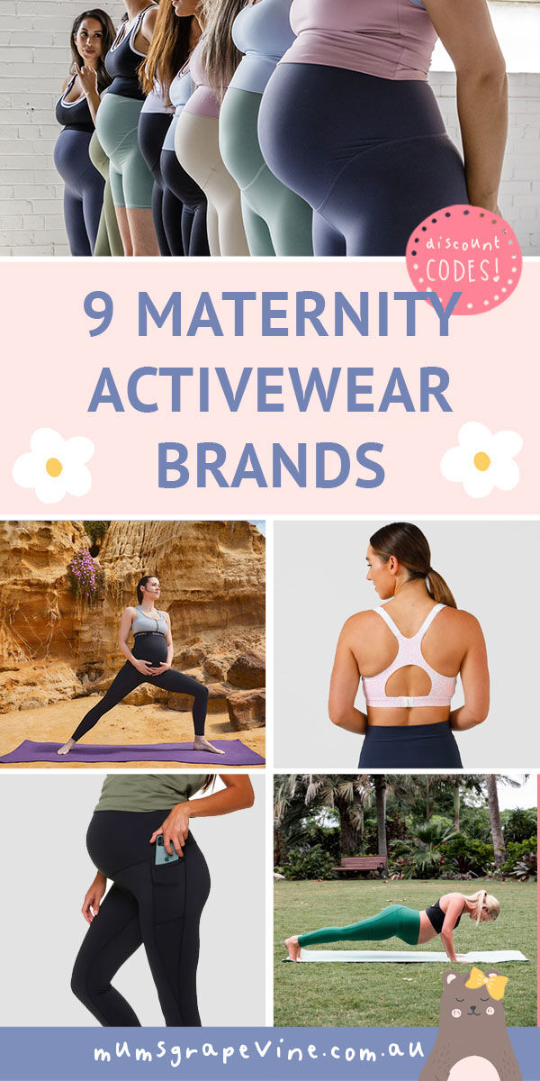 Shop Australia's best activewear for maternity and beyond | Mum's Grapevine