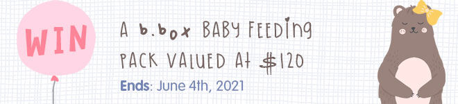 Win A b.box Baby Feeding Essentials Packs