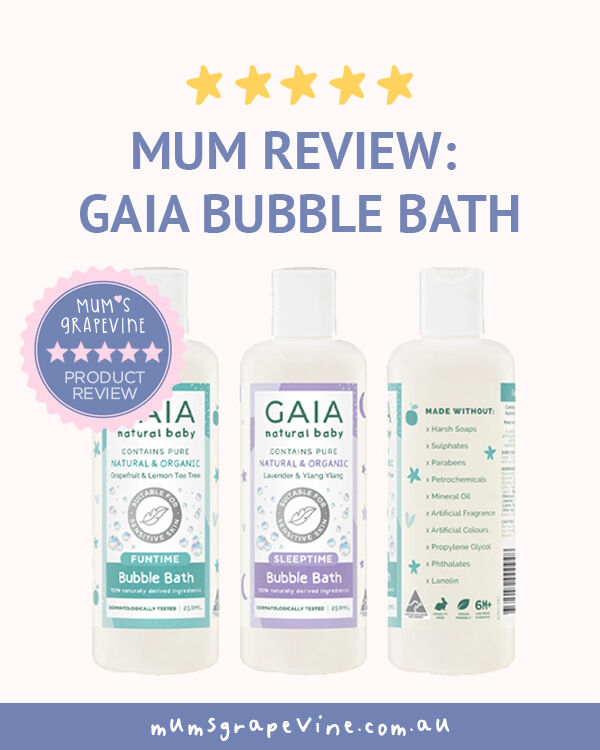 GAIA skin naturals bubble bath