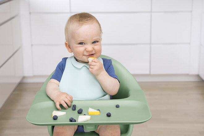 Clikk Chair by Stokke highchair for feeding babies in Australia