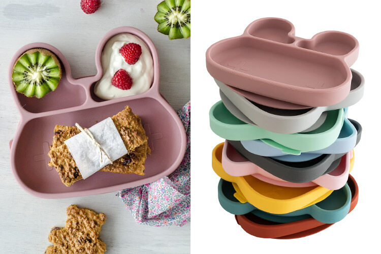 12 Baby Suction Plates Mums