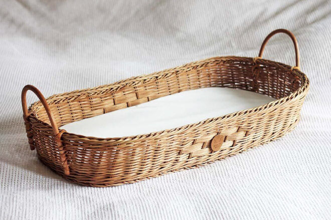 Young Folk Collective Heirloom Changing Basket