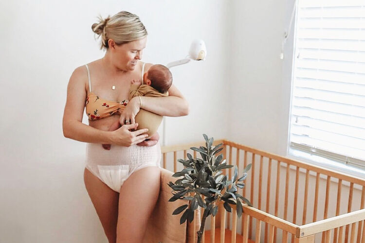 Disposable Maternity BRIEFS hospital knickers prenatal postpartum  underpants
