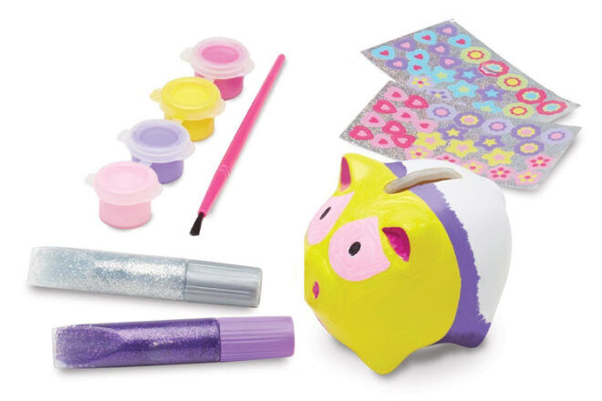 DIY Piggy Bank for Kids by Melissa and Doug