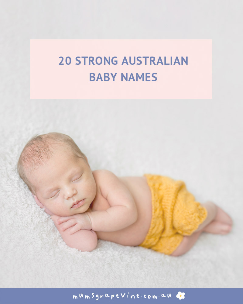 20 Australian Baby Names | Mum's Grapevine