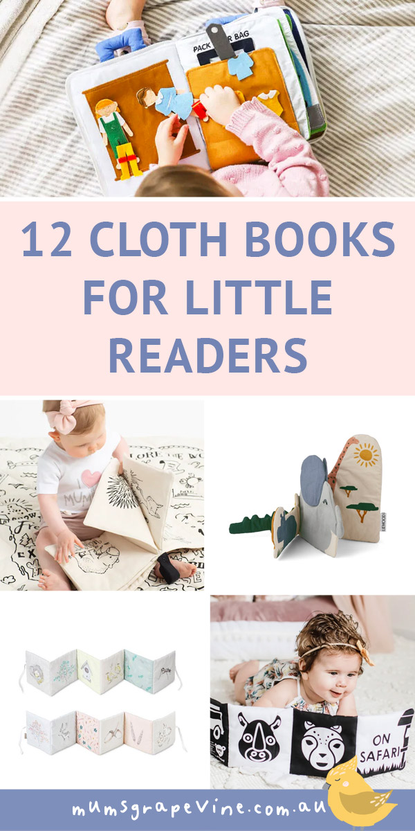 12 Cloth Books | Mum's Grapevine